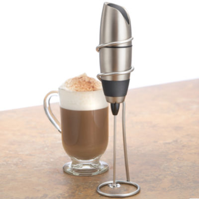 Latte Frother-JCPenney, Color: Chrmeblack