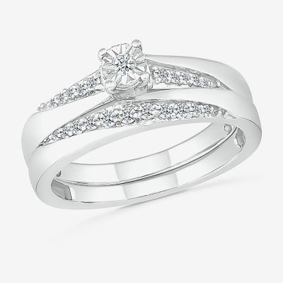 9CT ROSE GOLD CZ BRIDAL SET 9CT ROSE GOLD CZ BRIDAL SET
