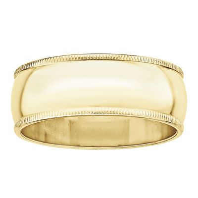 8MM 10K Gold Wedding Band - JCPenney