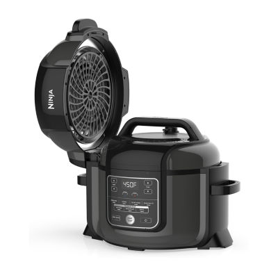 Ninja® Foodi™ 8-qt. 9-in-1 Deluxe XL Pressure Cooker & Air Fryer -  Stainless Steel FD401, Color: Black - JCPenney