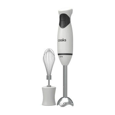 Bella Immersion Hand Blender with Whisk 250W 2 Speed Controls -Red