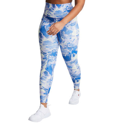 Kaptajn brie Snestorm detektor Champion Womens Mid Rise Moisture Wicking 7/8 Ankle Leggings, Color: Ripple  Effect - JCPenney