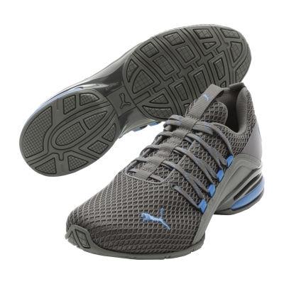 PUMA Axelion Mens Training Shoes Color Gray Blue JCPenney