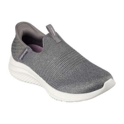 inicial Desviación Tableta Skechers Slip-ins Ultra Flex 3.0 Smooth Step Womens Walking Shoes, Color:  Gray - JCPenney