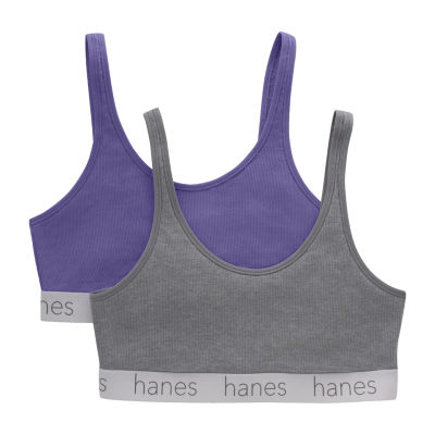 Hanes Originals Ultimate Stretch Cotton Women's Triangle Bralette