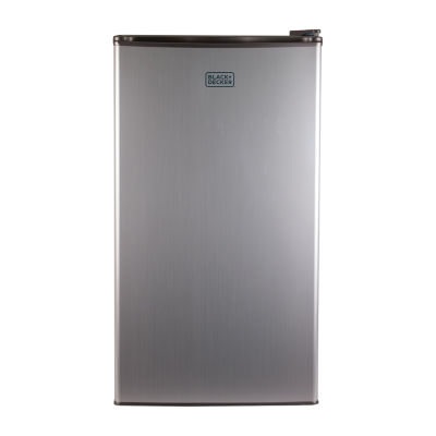 Stainless steel mini fridge deals with freezer