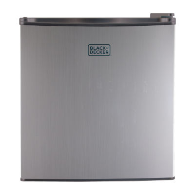 Best Buy: Black & Decker Refurbished 1.7 Cu. Ft. Compact Refrigerator Black  BNA17B
