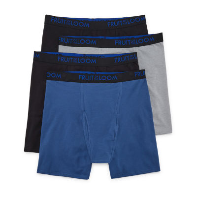 Stafford Dry + Cool Breathable Mesh Mens 4 Pack Boxer Briefs - JCPenney