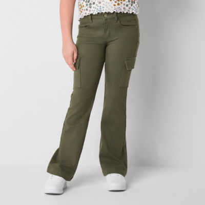 Thereabouts Little & Big Girls Flare Cargo Pant