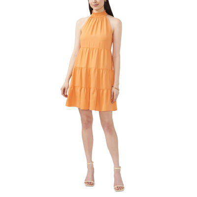 Jcpenney store orange dress