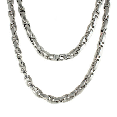 Necklaces Stainless Steel Marine Chain Necklace Nkj2516 24 Wholesale Jewelry Website Unisex