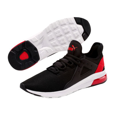 PUMA Electron Street Mens Training Shoes Color Black Red JCPenney