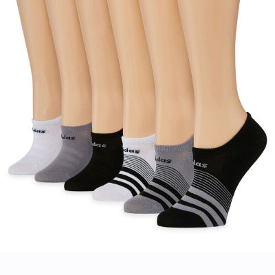 adidas 6 Pair No Show Socks Womens - JCPenney