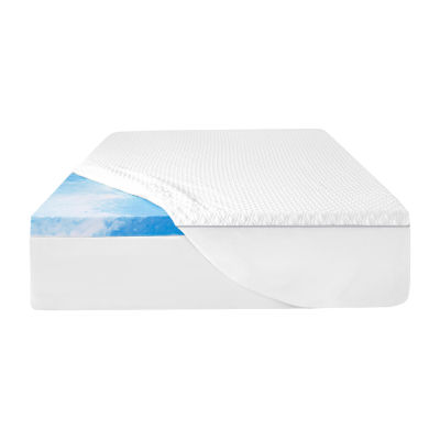 Sealy 4 Pillow Top & Gel Memory Foam Queen Mattress Topper