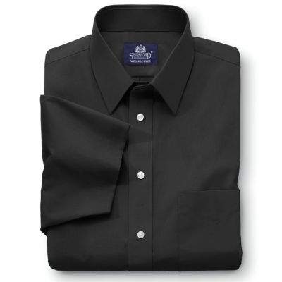 Jcpenney black store dress shirt