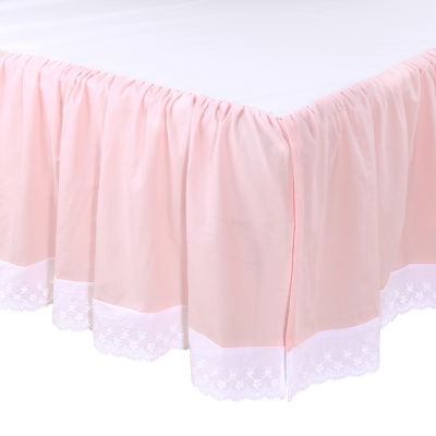 Satin crib outlet skirt