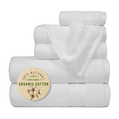 Trident Organica 6-pc. Solid Bath Towel Sets - JCPenney