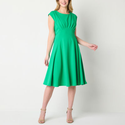 Liz claiborne fit and flare sale dress