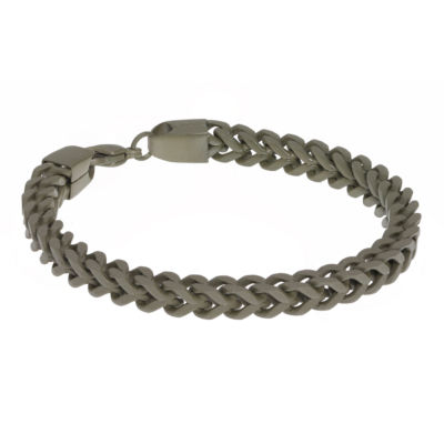 Steeltime Stainless Steel 24 Inch Solid Byzantine Chain Necklace - JCPenney