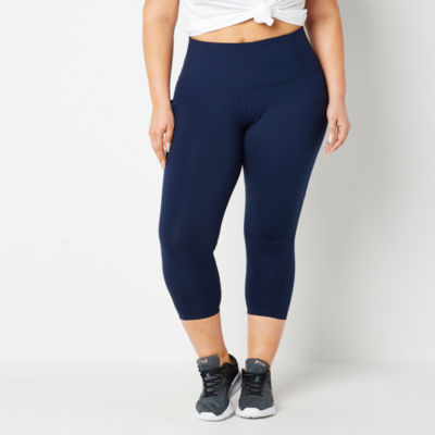 Xersion EverUltra Womens High Rise Quick Dry Plus Cropped Legging