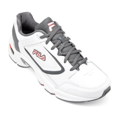 Trots Sturen Aanpassen Fila Memory Decimus 7 Mens Training Shoes, Color: White Gray Red - JCPenney