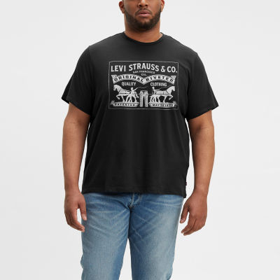 Levi's Men's Big & Tall Short Sleeve Logo Graphic T-Shirt