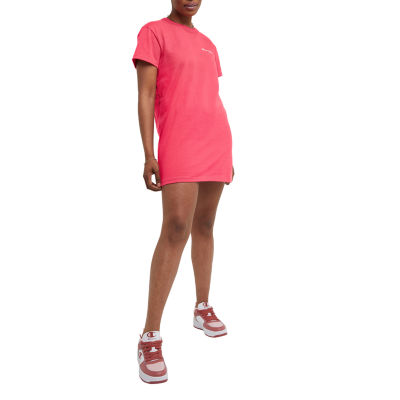 Champion Short Sleeve Logo T Shirt Dress JCPenney