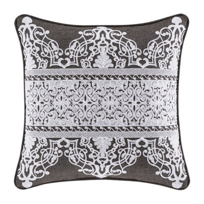 Murfreesboro Square Throw Pillow [Charcoal] – 615 Collection
