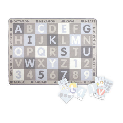 Melissa & Doug Jumbo Abc 123 Rug, Color: Multi - JCPenney