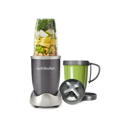 NutriBullet Blender Combo With Single Serve Cups NBF50500, Color: Gray -  JCPenney