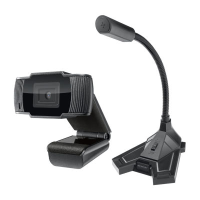 Merkury HD Webcam/Mic Set MI-L001W-101C, Color: Black - JCPenney