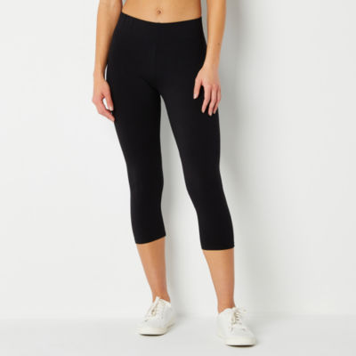 Mixit Womens Capri Leggings Color Black JCPenney