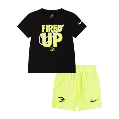 Nike 3BRAND by Russell Wilson Toddler Boys 2 pc. Short Set Color