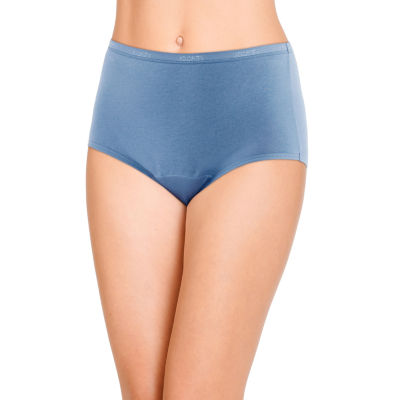 Bali Women's Double Support Brief Panty, DFDBBF, Lightest Blue, 8 at   Women's Clothing store