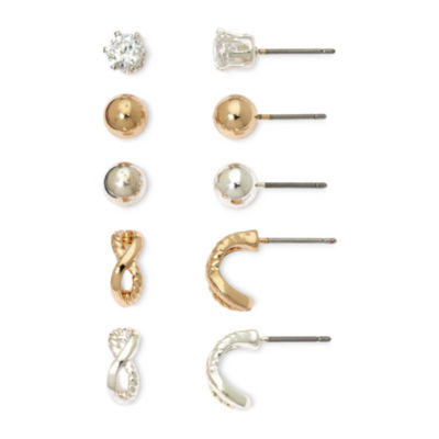 Mixit Hypoallergenic Two Tone Spare Parts 16-Pc. Earring Backs