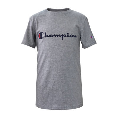 Champion Big Boys Crew Neck Short Sleeve Graphic T Shirt