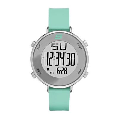 pequeño borracho Lágrimas Skechers Magnolia Womens Chronograph Digital Green Strap Watch Sr6070 -  JCPenney