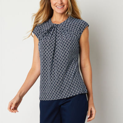 jcpenney short sleeve blouses