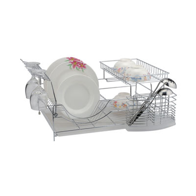 Better Chef 22-inch Dish Rack In Silver : Target