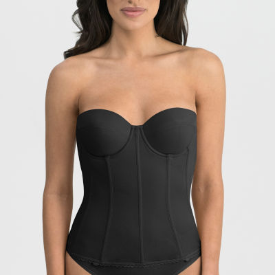 Corset Tops for Women, Bustier Shapewear Lingerie, Strapless