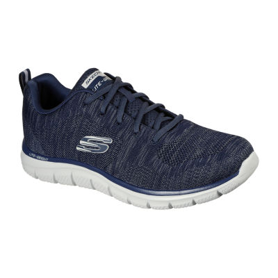 Skechers Mens Track Front Runner Walking Shoes, Color: Navy Gray - JCPenney