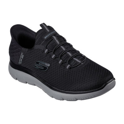 Skechers Mens Summits Hands Free Slip-Ins Slip-On Walking Shoes