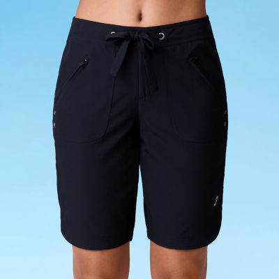 Womens long hot sale swim trunks