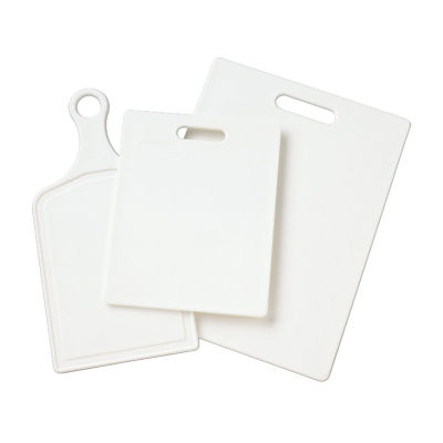 Farberware Poly 3-pc. Cutting Board Set, Color: White - JCPenney