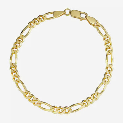 一点物】 イタリア製18k old figaro chain ままならなく bracelet