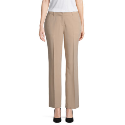 Worthington Womens Curvy Fit Perfect Trouser - JCPenney
