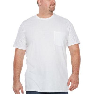 Men Long sleeve t-shirt Crew Neck Tee Plain Colors Cotton Adult Big & Tall 