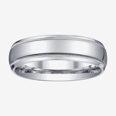 Mens 6mm Sterling Silver Wedding Band | 13 1/2 | Rings Bands | Christmas Gifts