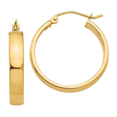 14K Gold Small Hoop Earrings - JCPenney