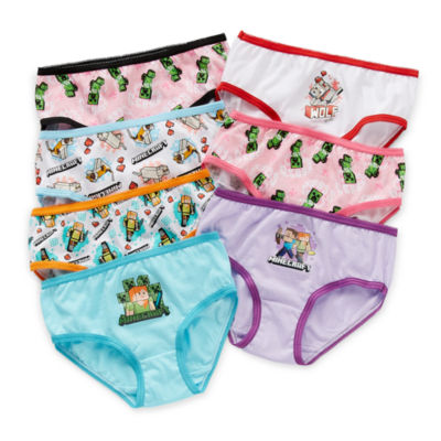 The Little Mermaid Girls Briefs Ariel Panties 7-Pack Sizes 4 8 6 